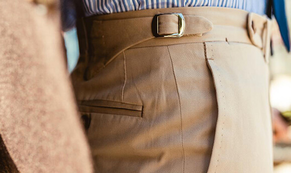 bespoke by pantalon beige