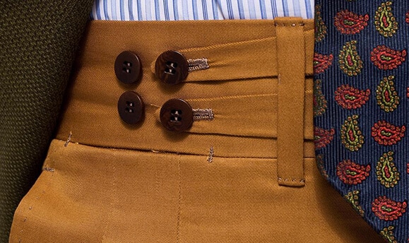 bespoke by pantalon boutons